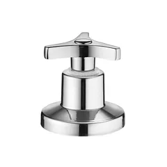 Acabamento para Registro de Gaveta e Pressão 1 3/4" a 1/2" Cromado