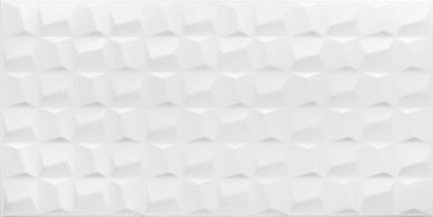 Revestimento Cubic White Acetinado 45x90cm Caixa 1,62m