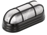 Luminária Tartaruga com Grade Redondo Bivolt Preto