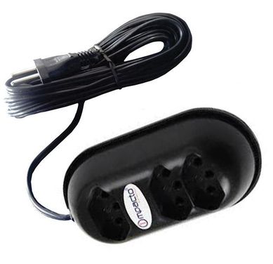 Extenso 3 Pinos 2P+T 10A 3 Tomadas Cabo Pp Com 10M