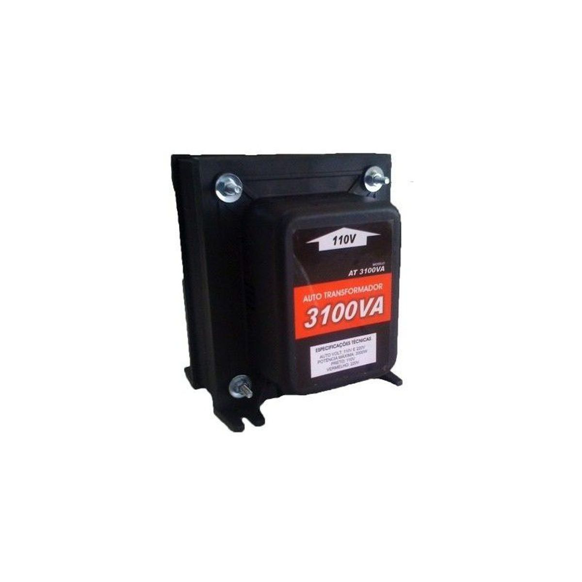 Autotransformador com Protetor Térmico 3100Va 2170W - 110V<->220V, marca Kitec - Foto Principal