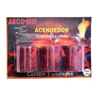 Acendedor Acende Rpido, Arco Iris