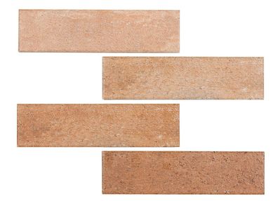 Revestimento Georgian Red Tel 7x26cm 30x39cm Caixa 0,92m Bege