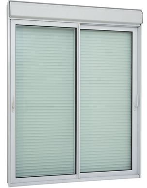 Porta Integrada Veneziana com Controle Remoto 110V Alumnio 3 Folhas 240,5x200x16,2cm Soundblock