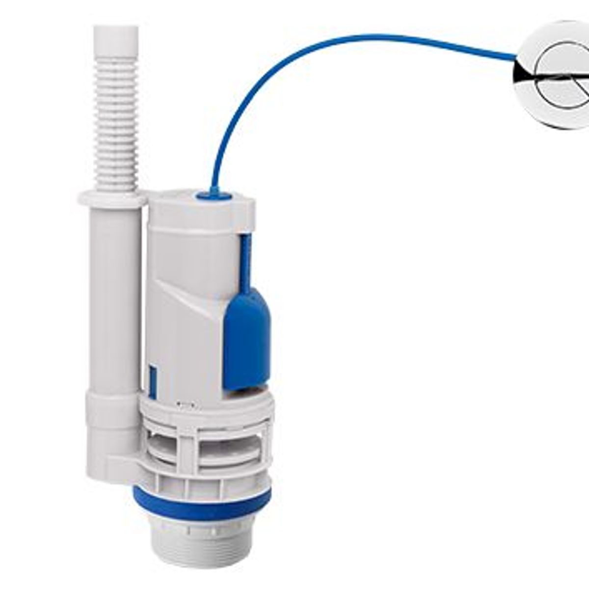 Saída Dual Flush Superior E Inferior Para Caixa Acoplada, marca Blukit - Foto Principal
