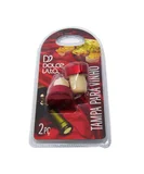 Tampa para Vinho 2 Peças Dolce Vita Vermelho