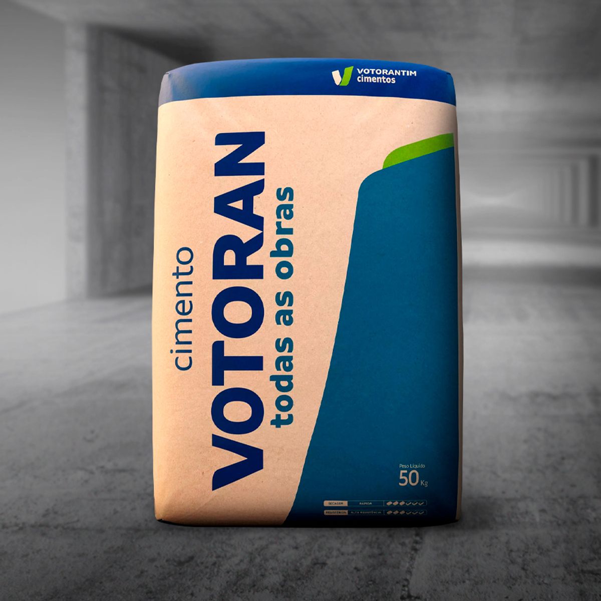 Cimento Cinza Todas as Obras CPII 50 Kgs Votoran, marca Votorantim - Foto 2