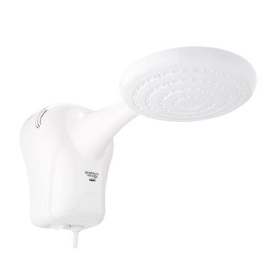 Chuveiro com Pressurizador Multitemperatura 127V (110V) 5400W Branco 