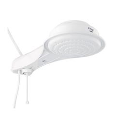 Ducha Elegance Eletrônica 6800W220V 23,5x25,5x55,5cm Branco