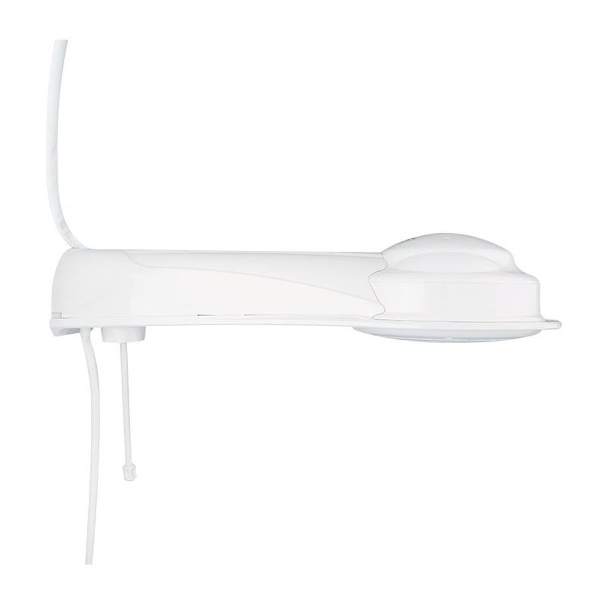 Ducha Elegance Eletrônica 6800W220V 23,5x25,5x55,5cm Branco, marca Fame - Foto 2