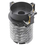 Resistência para Chuveiro Super 4T Banho N 6800W220V 4x15x18cm Cinza