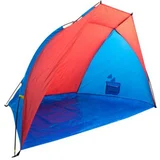 Quebra-Vento de Praia 120cm Vermelho e Azul