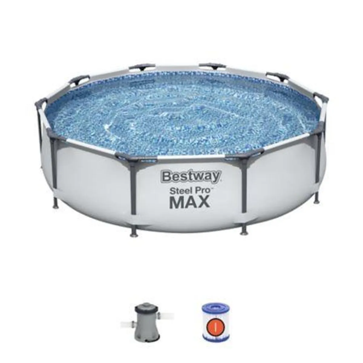 Piscina Estrutural Redonda 4.678L com Filtro 127V, marca Bestway - Foto Principal