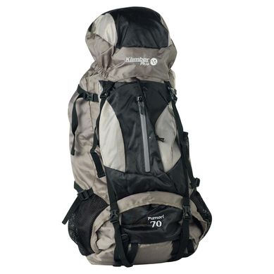 Mochila Amazonas 70L Bege e Preto