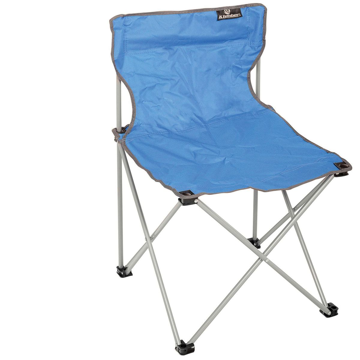 Cadeira Dobrável Sem Apoio de Braço 73x48x48cm Azul, marca Klimber - Foto Principal