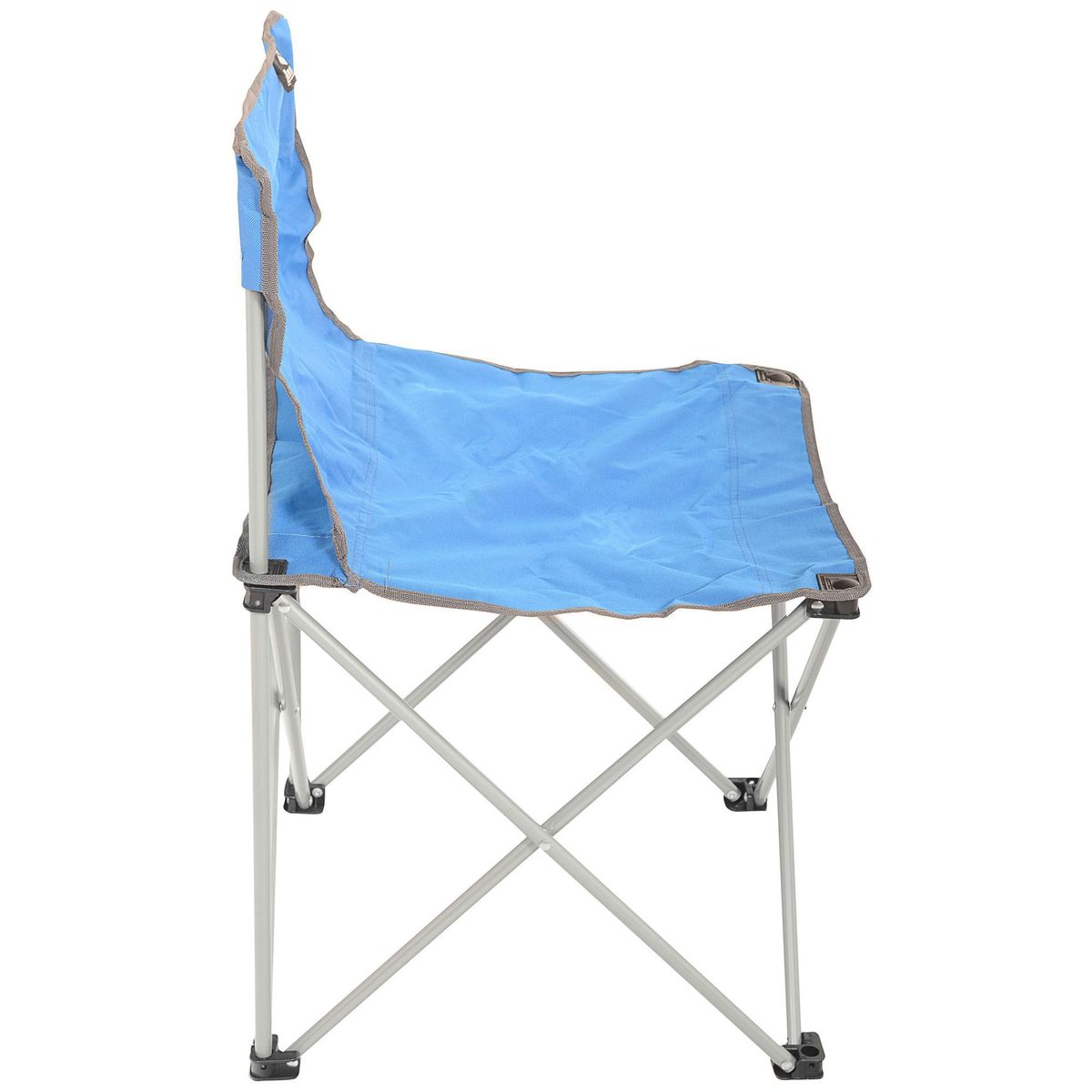 Cadeira Dobrável Sem Apoio de Braço 73x48x48cm Azul, marca Klimber - Foto 2