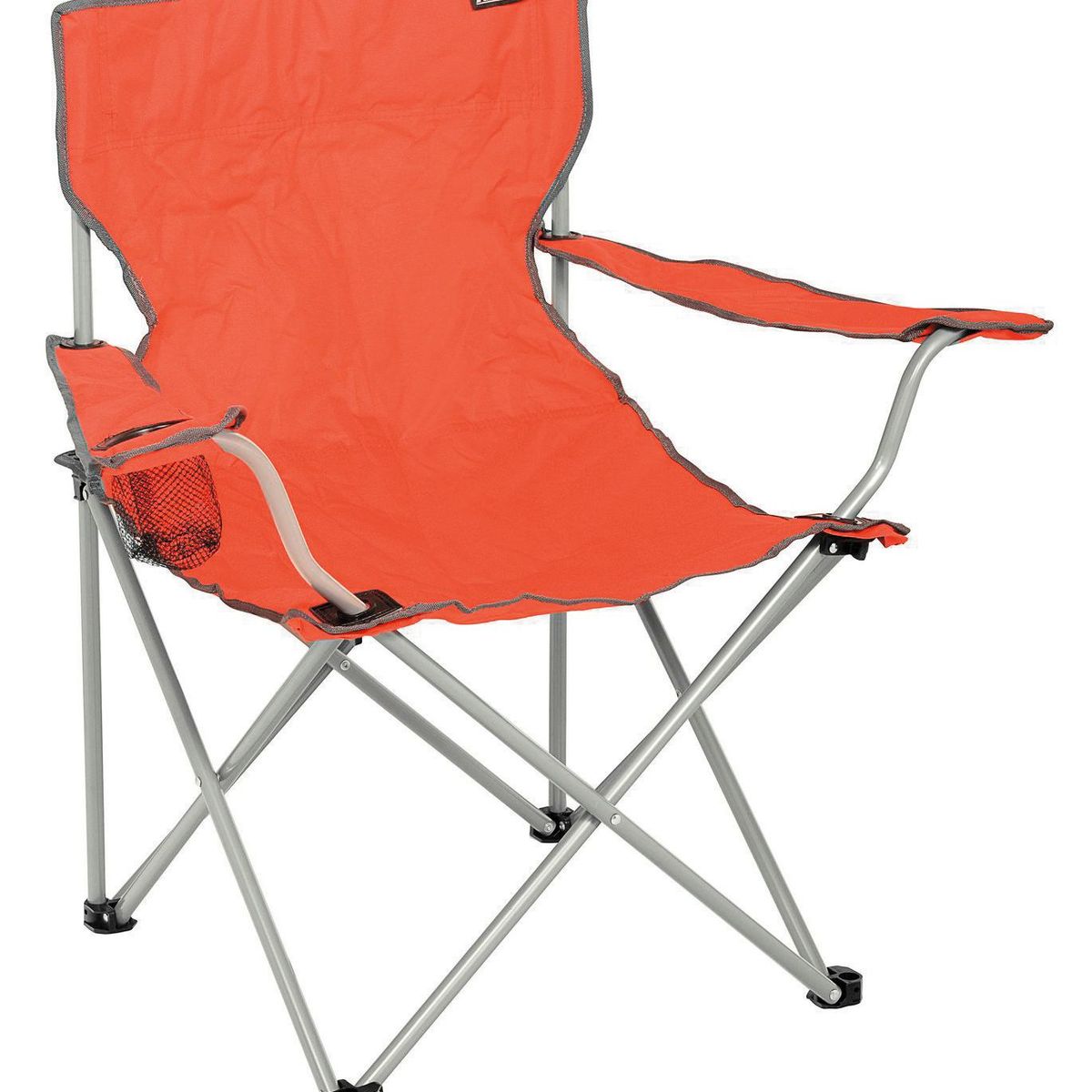 Cadeira Dobrável com Apoio de Braço 80x54cm Vermelho Klimber, marca Klimber - Foto Principal