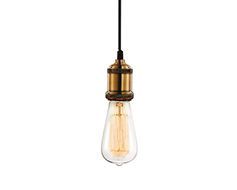 Pendente Industrial Soquete em Alumnio Bronze 