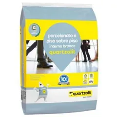 Argamassa para Porcelanato e Piso Sobre Piso Interno 20kg Branco