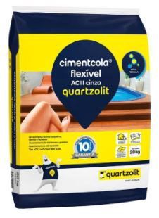 Argamassa Flexvel ACIII 20Kg Cinza