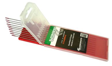 Eletrodo de Tungstnio 3/32 Cento Trio com 10, Cinza
