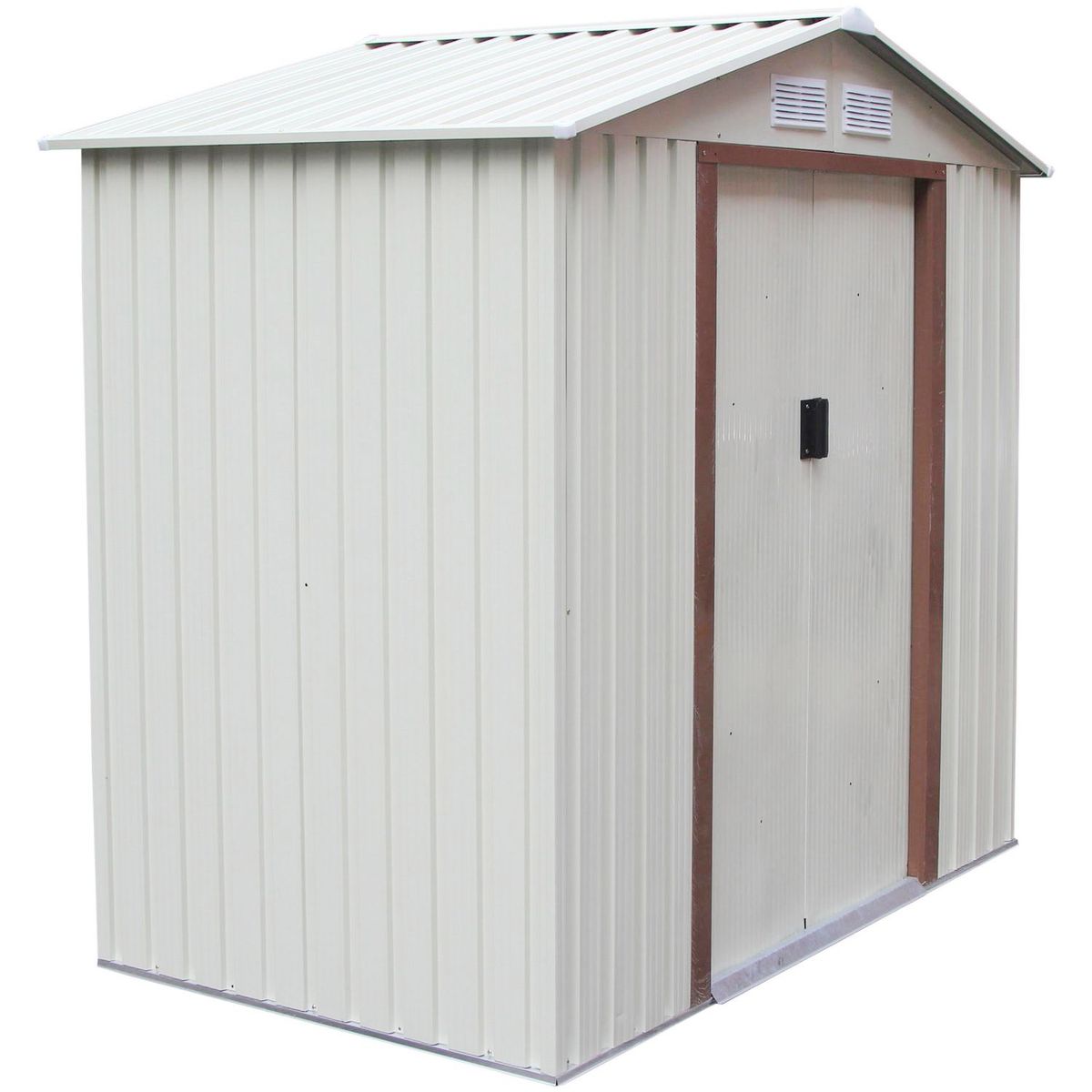 Abrigo de Jardim 201x121x190cm Branco Ergo, marca Ergo - Foto 2