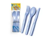 Kit Talheres para Refeição 6 Peças, Branco