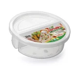 Pote Alimentos com 2 Divisões, Incolor, 720ml
