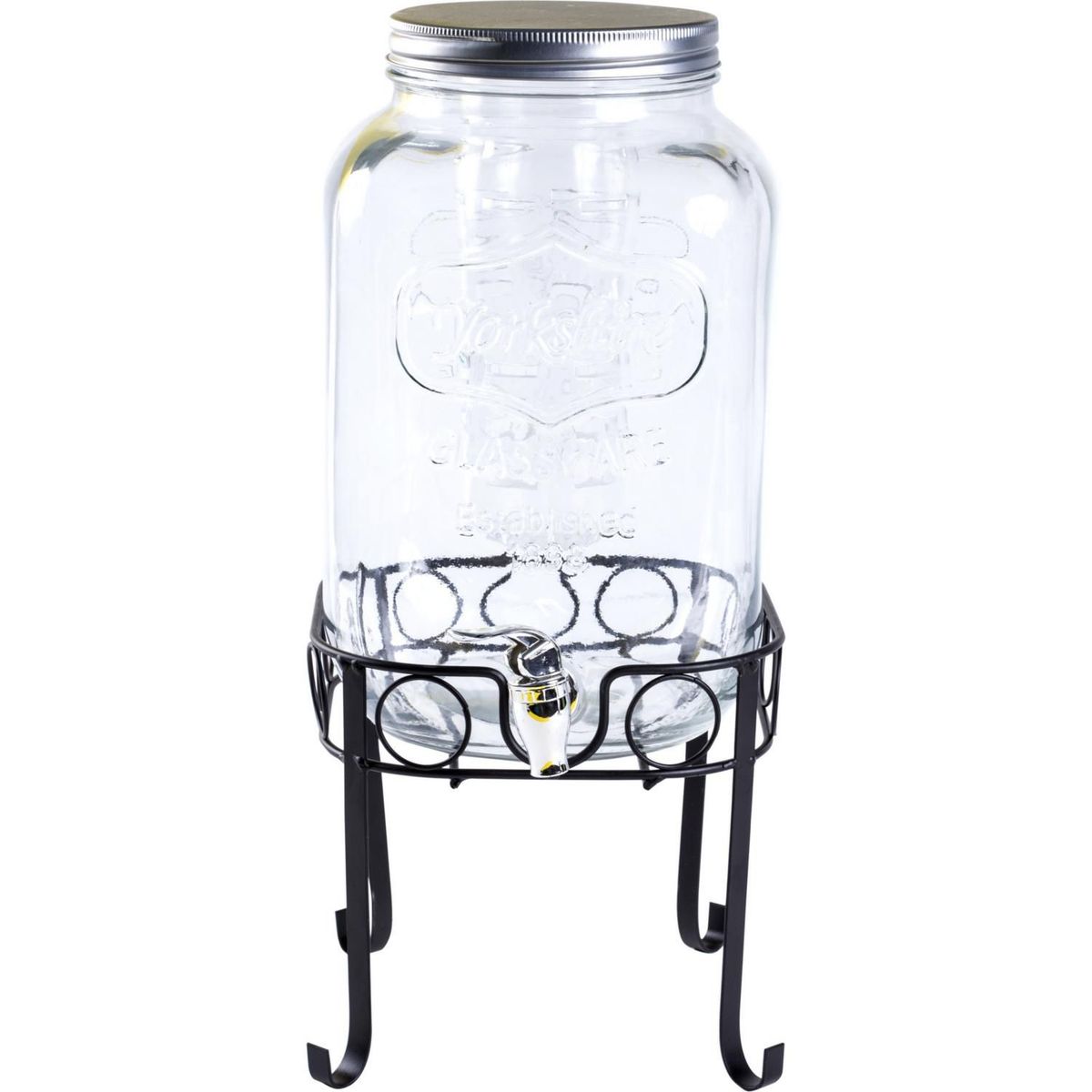Suqueira de Vidro 8l com Suporte, marca Just Home Collection - Foto 2