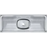 Pia de Inox Bella REF-14627 sem Válvula 140x53x13cm