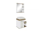 Gabinete de Banheiro sem Cuba 60cm Brenda Terracota Darabas