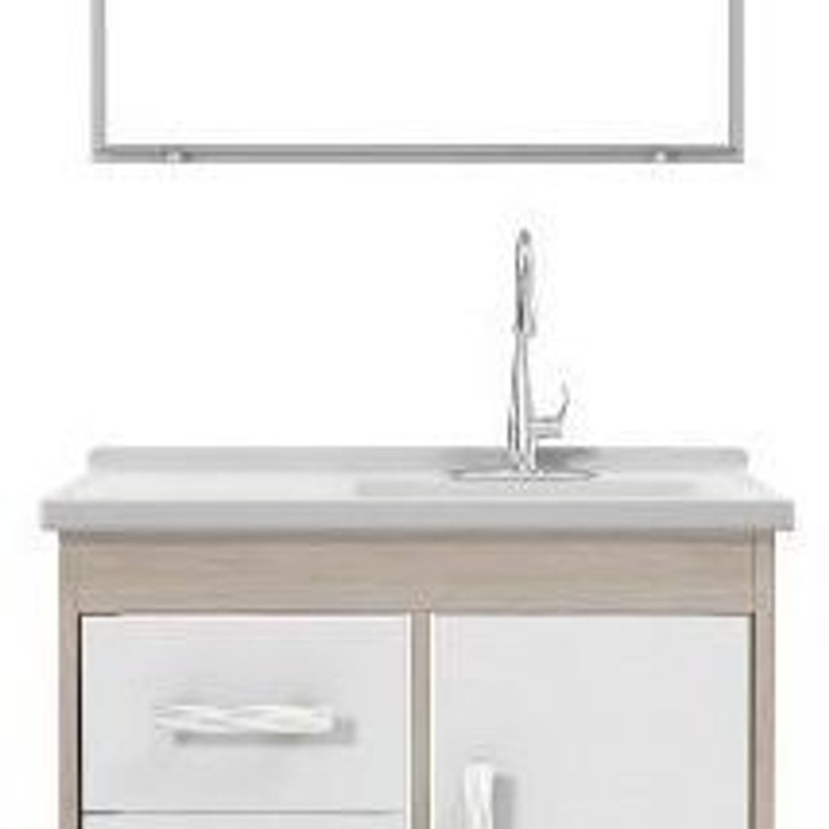 Conjunto para Banheiro Canopus 3 gavetas com Cuba Branco, marca Cerocha - Foto Principal