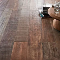 Porcelanato Acetinado Esmaltado Marrom 20x120cm Portobello Retificado Caixa 1,19m² Ibirapuera Mix