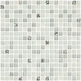 Mosaico Blend White Bold 30x30cm Branco