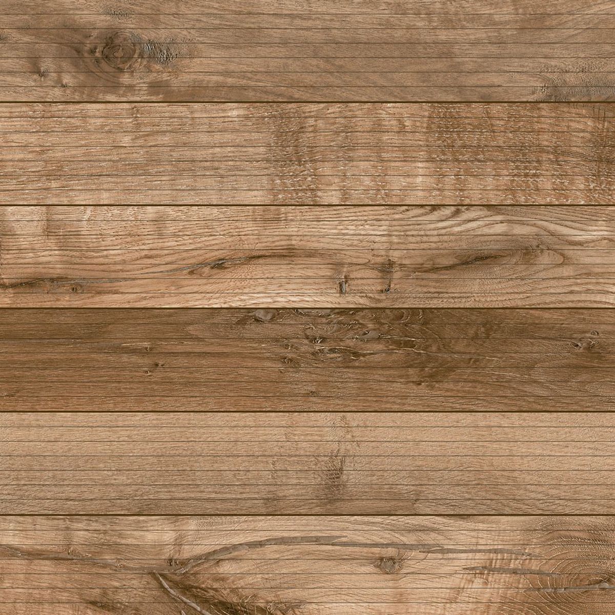Porcelanato Esmaltado Carvalho HD Deck 59,5x59,5cm Caixa 1,77m² Marrom Cecrisa, marca Portinari - Foto Principal