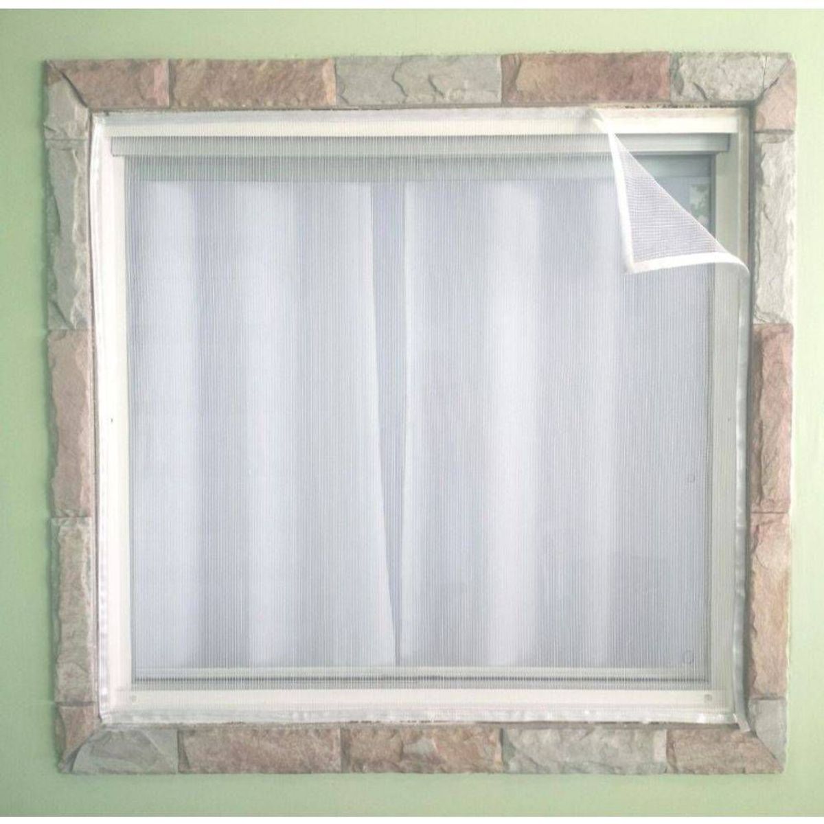 Tela Mosquiteiro Janela 125x105cm Branco, marca Branyl - Foto Principal