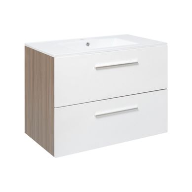 Mvel para Banheiro Barcelos com Lavatrio Laqueado 80x40cm Branco