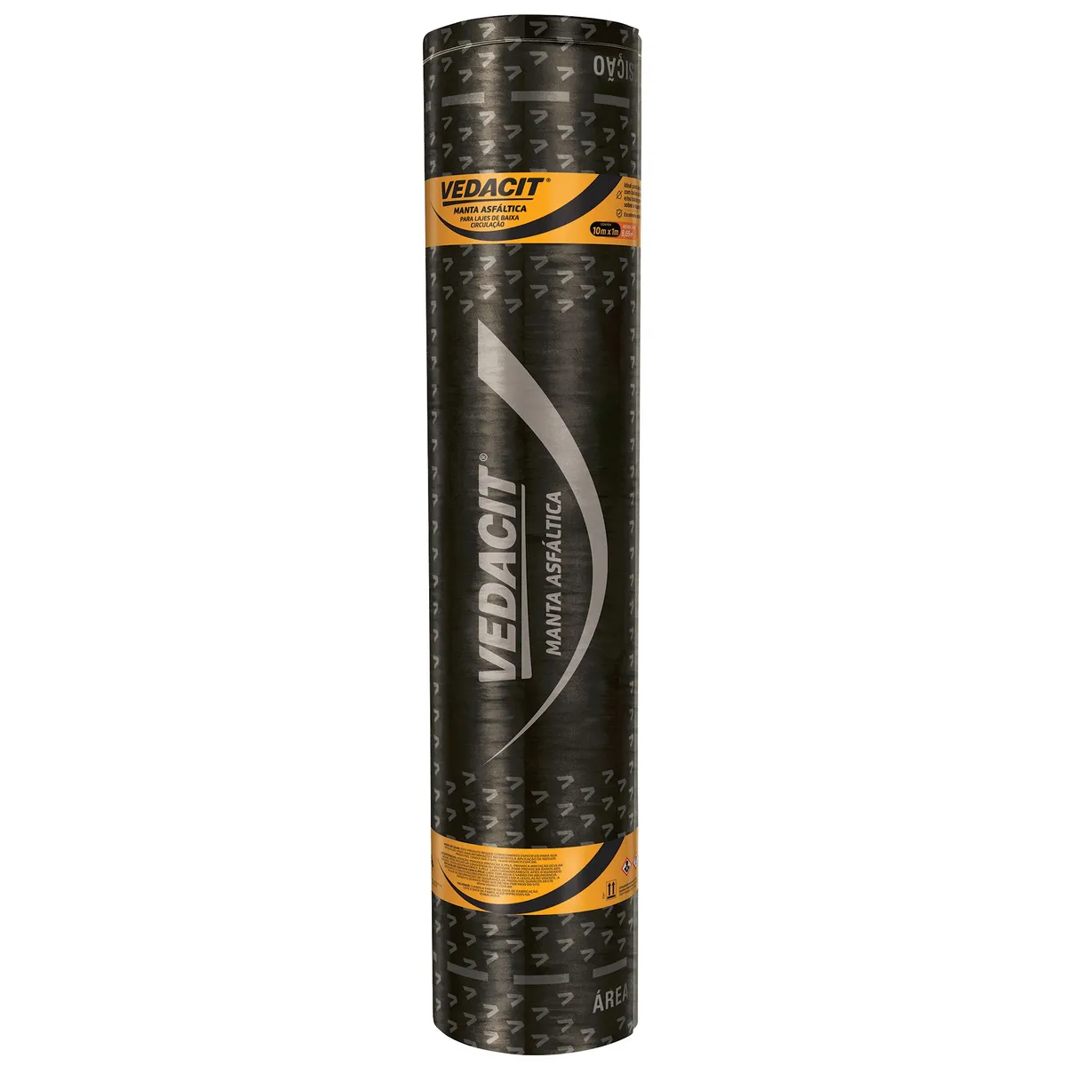 Vedacit Manta Asfáltica Lajes Baixa Circulação Glass 3mm Vedacit, marca Vedacit - Foto Principal