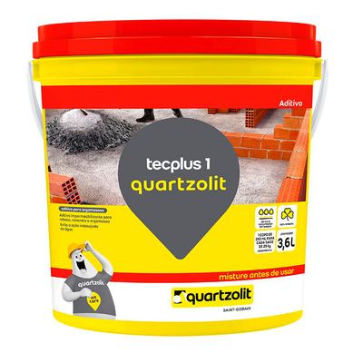 Aditivo Impermeabilizante Tecplus 1 Galo 3,6L Cinza 