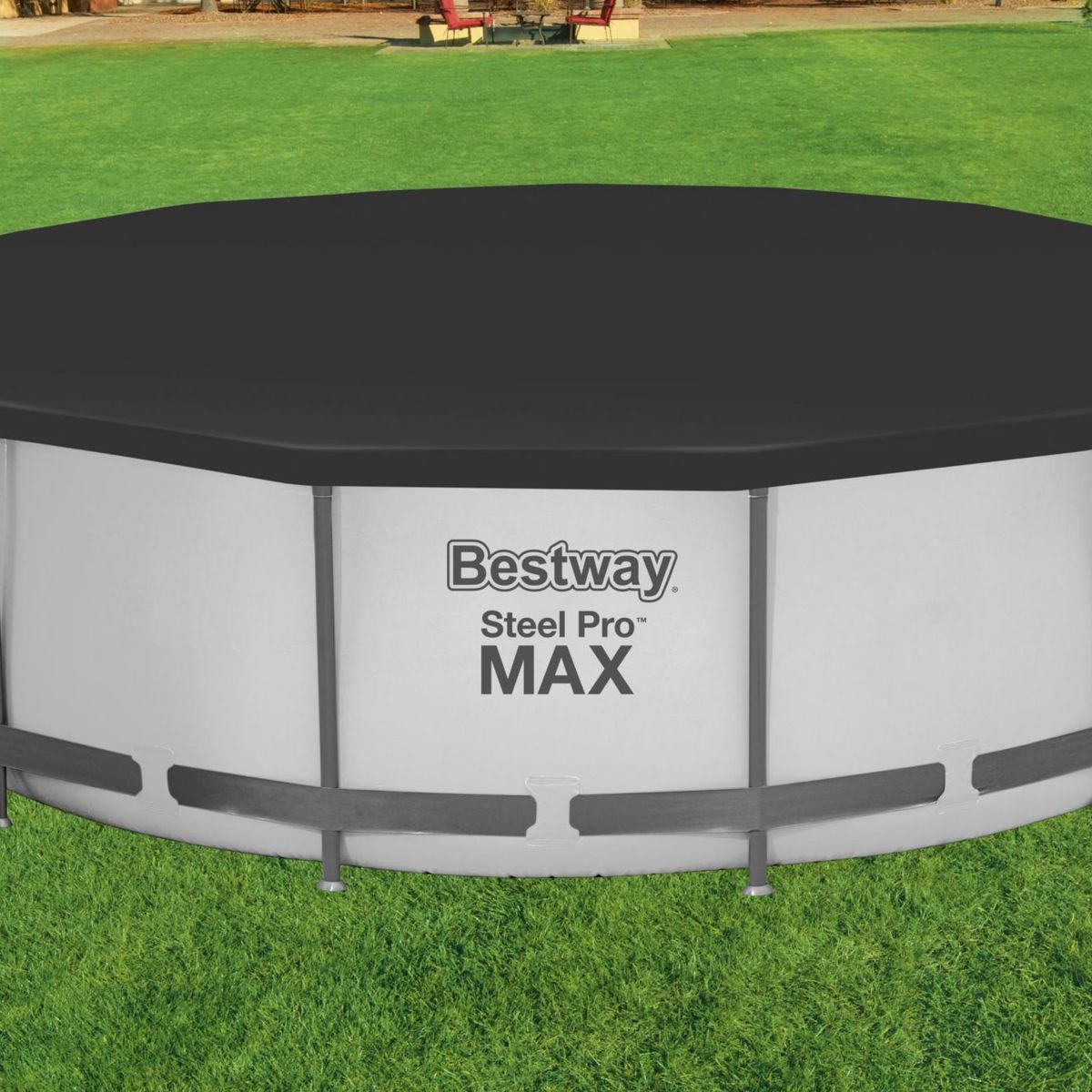 Capa para Piscina 3,70m 5,377l Vermelho Bestway, marca Bestway - Foto 2