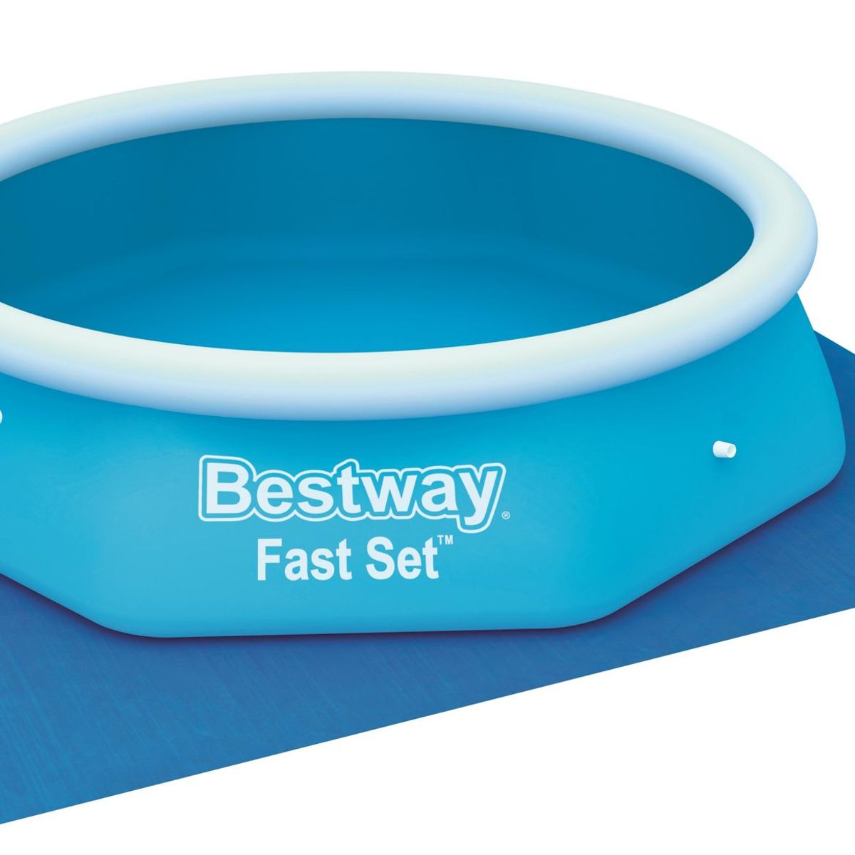 Lona para Piso de Proteção 274x274cm Azul, marca Bestway - Foto 2
