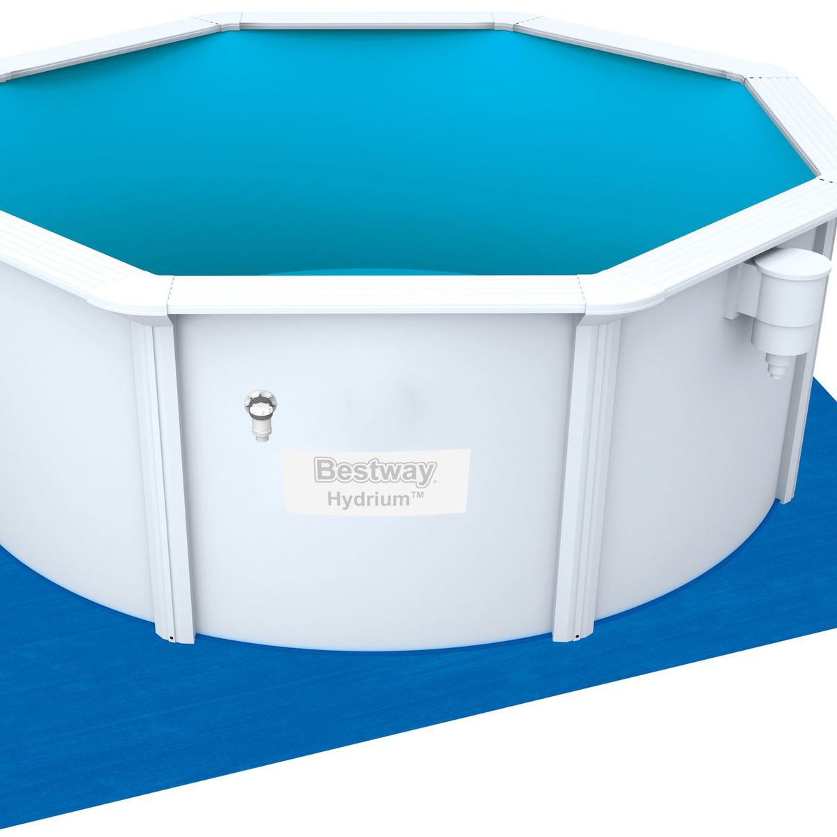 Lona para Piso de Proteção 335x335cm Azul Bestway, marca Bestway - Foto Principal