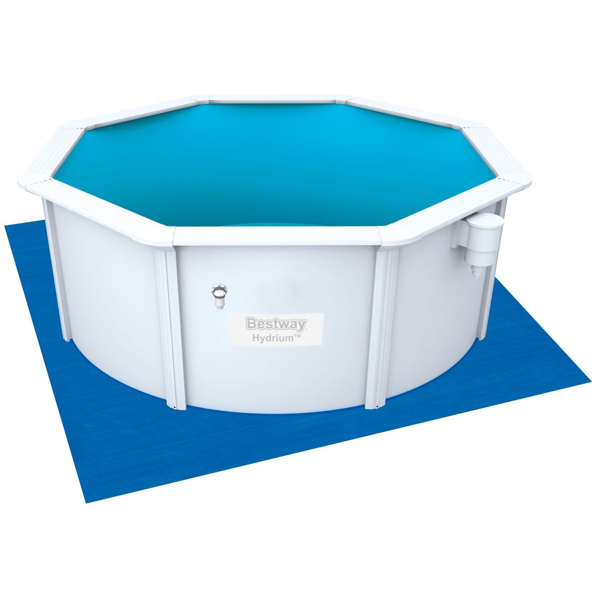 Lona para Piso de Proteção 335x335cm Azul Bestway, marca Bestway - Foto Principal
