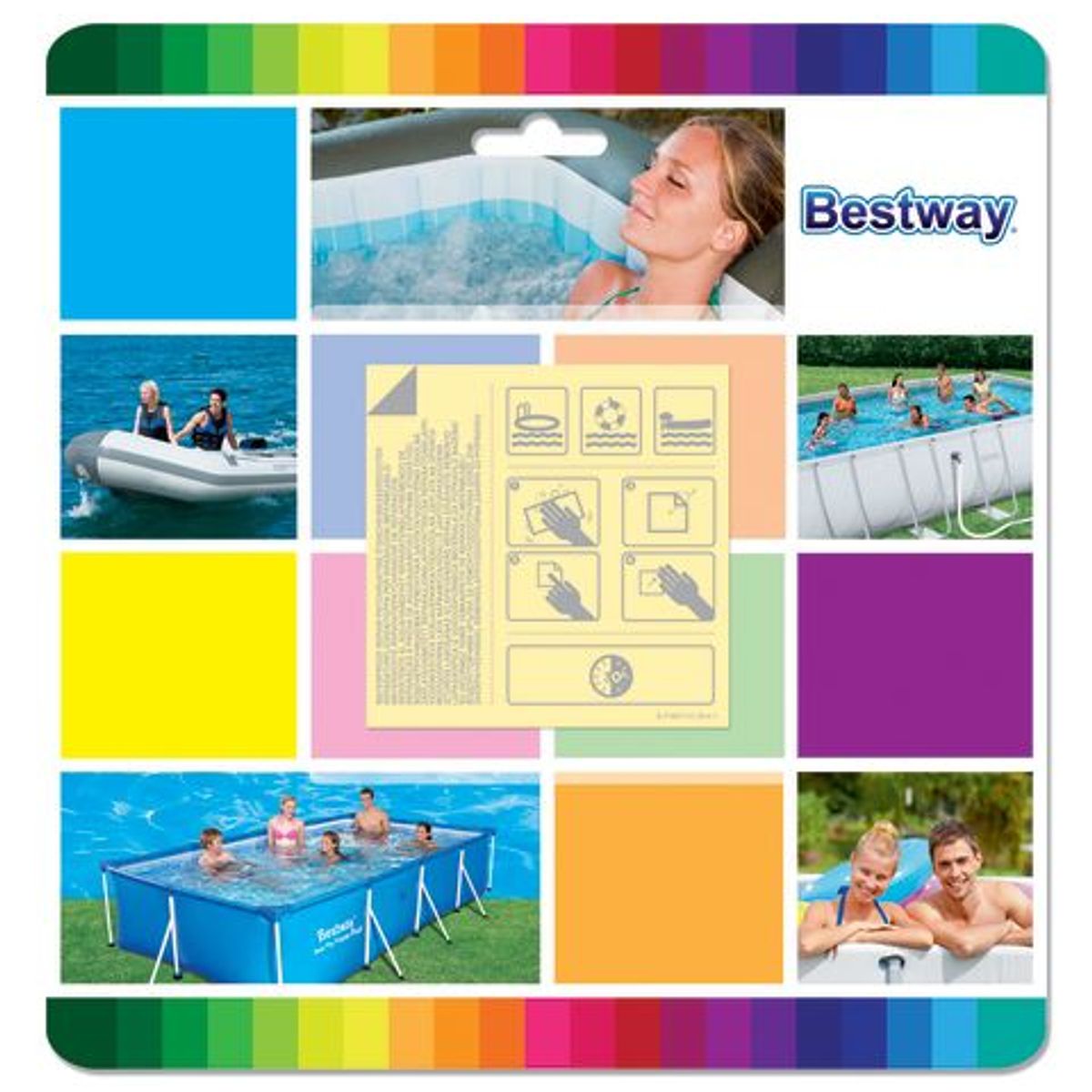 Reparo para Piscina Vinil Autoadesivo, marca Bestway - Foto Principal