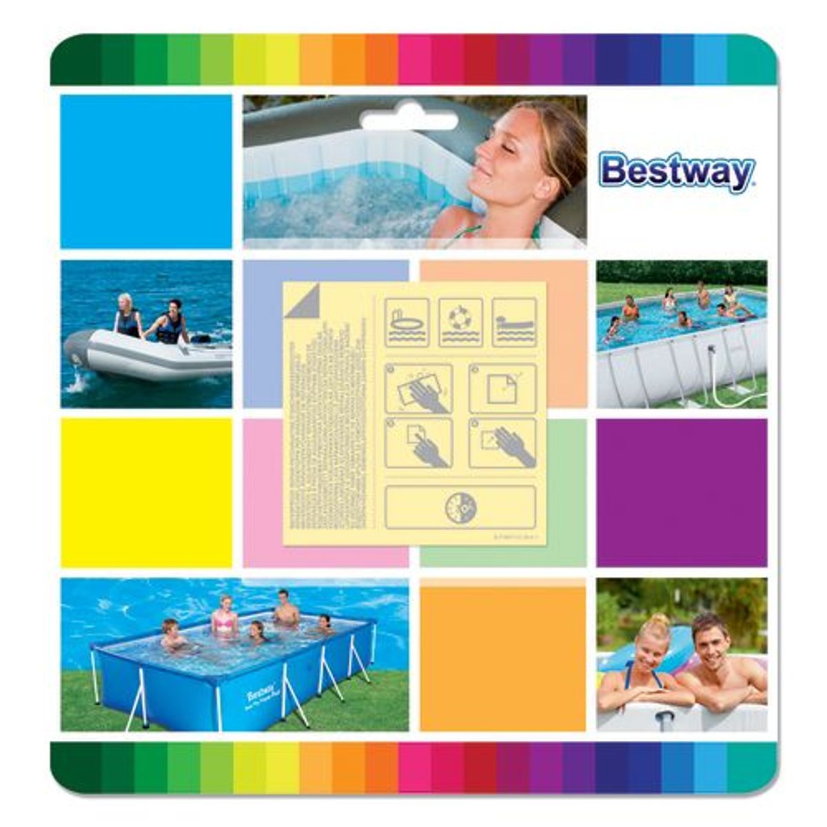 Reparo para Piscina Vinil Autoadesivo, marca Bestway - Foto Principal