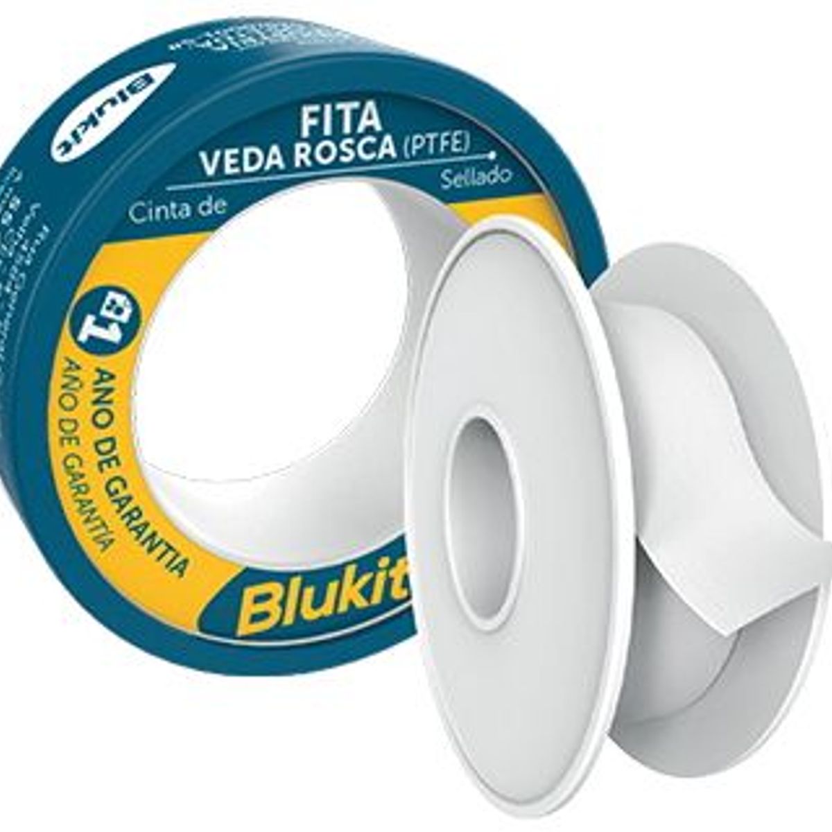 Fita Veda Rosca 18x50m Blukit, marca Blukit - Foto Principal