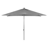 Ombrelone Central com Manivela  2x3m Cinza