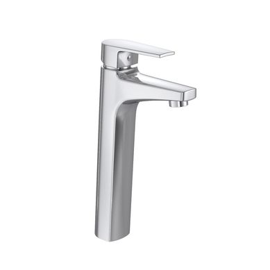 Torneira Misturador Monocomando para Lavatrio Level Bica Alta de Banheiro Cromado