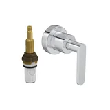 Acabamento para Registro Base E1 Level Pequeno 1/2" 3/4" Cromado