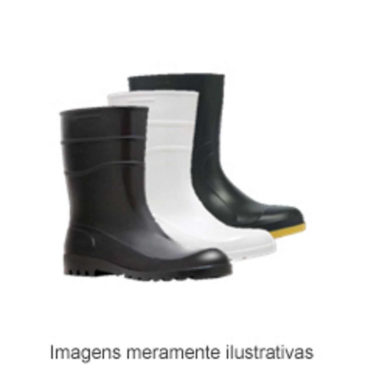 Bota de PVC Profissional Forrada n39 Preto Balaska, marca Balaska - Foto Principal